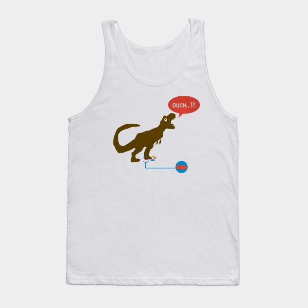 funny dinosaur lego Tank Top by teemarket